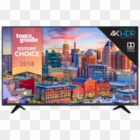 Tcl 49s517 49 Inch 4k Ultra Hd Roku Smart Led Tv 2018, HD Png Download - dolby digital png