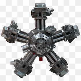 Motor Radial Png, Transparent Png - jet engine png