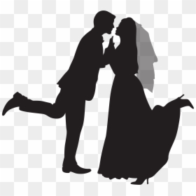 Bride Silhouette Png, Transparent Png - bride silhouette png