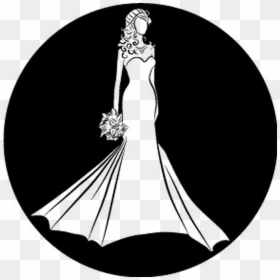 Bride Silhouette, HD Png Download - bride silhouette png