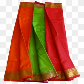 Simple Saree Image Png, Transparent Png - silk saree png