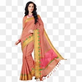 Silk, HD Png Download - silk saree png