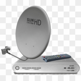Спутниковая Антенна И Тюнер, HD Png Download - sun direct png