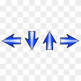 Arrow Up Down Right Left, HD Png Download - up down arrow png