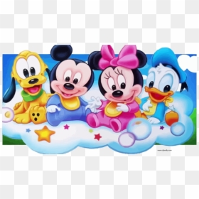 Baby Mickey Mouse And Friends, HD Png Download - disney cartoon characters png