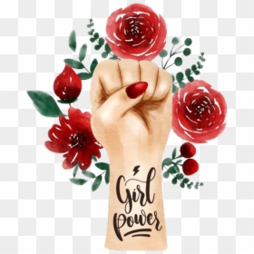 Fist Watercolor Png, Transparent Png - happy womens day png