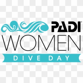Padi Womens Dive Day Logo Png, Transparent Png - women day png