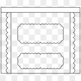 Candy Wrappers Blank Template, HD Png Download - blank certificate template png