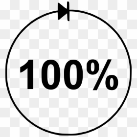 Circle, HD Png Download - percentage png