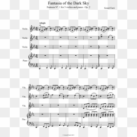 Professor Layton Theme Sheet Music, HD Png Download - dark sky png