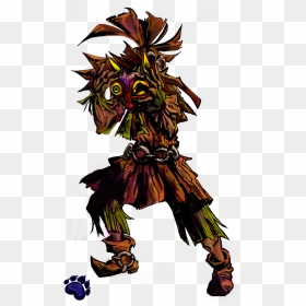 Skull Kid Zelda, HD Png Download - skull kid png