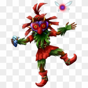 Tael And Skull Kid, HD Png Download - skull kid png