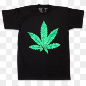 Vlone Weed Tee, HD Png Download - vlone png