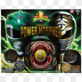 Green White Ranger Morpher, HD Png Download - green ranger png