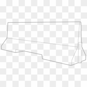 Outdoor Bench, HD Png Download - barrier png