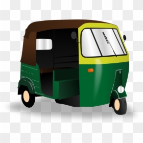 Auto Rickshaw Clipart, HD Png Download - passenger auto png