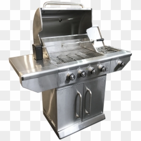 Stainless Steel Bbq Grill, HD Png Download - barbecue grill png