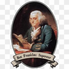 Benjamin Franklin Writing, HD Png Download - ben franklin png