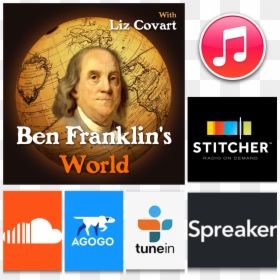 Franklins World, HD Png Download - ben franklin png