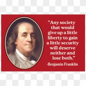 Benjamin Franklin, HD Png Download - ben franklin png
