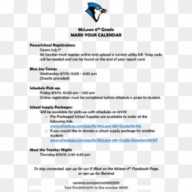 6th Grade Blue Jays, HD Png Download - mark your calendar png
