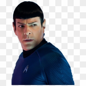 Zachary Quinto Star Trek Sad, HD Png Download - captain kirk png