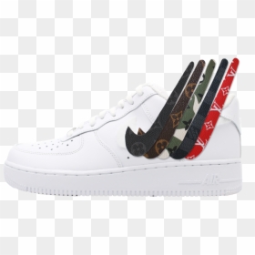 Velcro Nike Swoosh Pack, HD Png Download - lv png