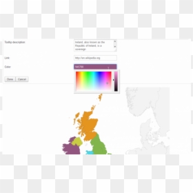 Uk Map, HD Png Download - map pointer png