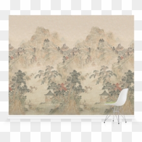 Asian Scene Wallpaper Blue, HD Png Download - wallpaper.png