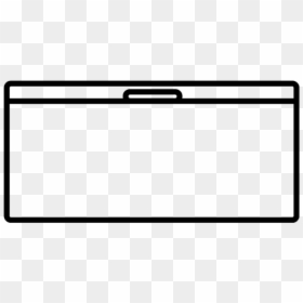 Line Art, HD Png Download - fridge icon png
