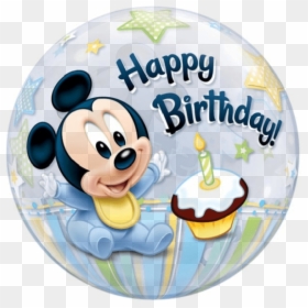 Mickey Baby 1st Birthday, HD Png Download - 1 st birthday png