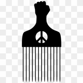 Afro Pick Clip Art, HD Png Download - pick art png