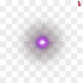 Purple Lense Flare Transparent, HD Png Download - lens light effect png