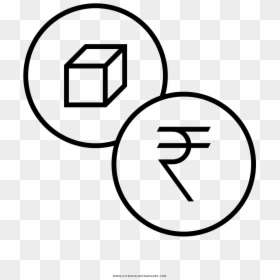 Cost Value Icon, HD Png Download - symbol of rupee png