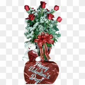 Garden Roses, HD Png Download - valentine single roses png