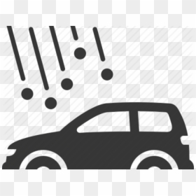 Hail Storm Clip Art Car Damage, HD Png Download - car insurance icon png