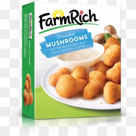 Farm Rich Mozzarella Sticks, HD Png Download - button mushroom png
