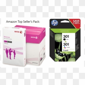 Hp 301 Ink Tesco, HD Png Download - tri colour png