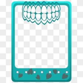 Teeth Frames And Borders, HD Png Download - photo frame border png