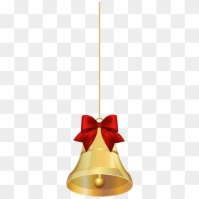 Hanging Christmas Bells Png, Transparent Png - hanging bells png