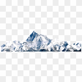 Snow Mountain Png, Transparent Png - ice mountain png