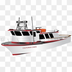 36 Delta Charter Boat, HD Png Download - boat png images