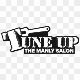 Tune Up Manly Salon Logo, HD Png Download - 3d white man png