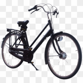 Hybrid Bicycle, HD Png Download - bike png background