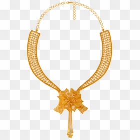 Necklace Pc Chandra Jewellers, HD Png Download - gold jewellery images png