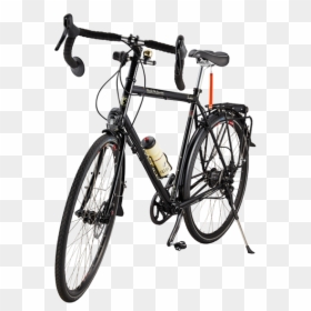 Standing Bicycle No Background, HD Png Download - bike png background