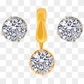 Gold Diamond Jewellery Set Png, Transparent Png - gold jewellery images png