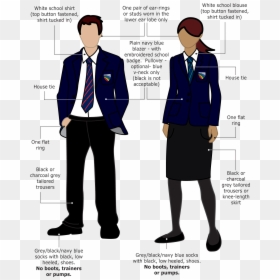 Sir William Robertson Academy Uniform, HD Png Download - school dress png