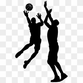 Basketball Players Clip Art, HD Png Download - basketball basket png