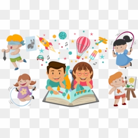 Children Learning Cartoon, HD Png Download - kids cartoons png